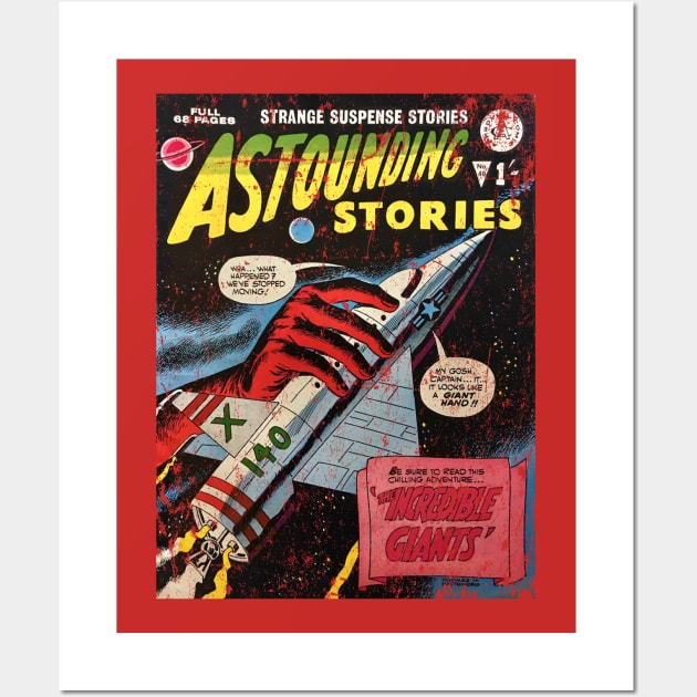 Astounding Stories Wall Art by MindsparkCreative